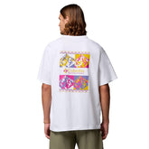 T-Shirt Uomo Columbia CSC Heavyweight Bianco Multicolor | NonSoloSport