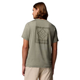 T-Shirt Uomo Columbia Parsons Point Verde | NonSoloSport