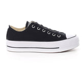Converse All Star Lift Clean Platform Donna Black White | NonSoloSport