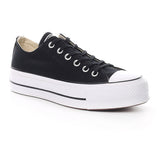 Converse All Star Lift Clean Platform Donna Black White | NonSoloSport