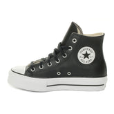 Converse Chuck Taylor All Star Lift Hi Leather Black White | NonSoloSport