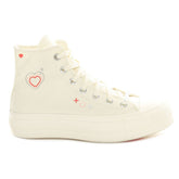 Sneakers Donna Converse Chuck Taylor All Star Lift Hi Bianco | NonSoloSport