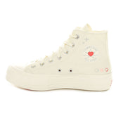 Sneakers Donna Converse Chuck Taylor All Star Lift Hi Bianco | NonSoloSport