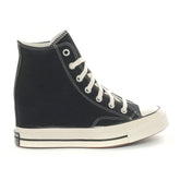 Sneakers Donna Converse Chuck 70 Wedge Nero | NonSoloSport