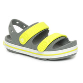 Sandalo Bambino Crocs Crocband Cruiser Grigio Giallo | NonSoloSport