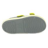 Sandalo Bambino Crocs Crocband Cruiser Grigio Giallo | NonSoloSport
