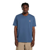 T-Shirt Uomo Dickies Chest Mapleton Blu | NonSoloSport