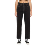 Pantaloni Donna Dickies Ellendale Denim Nero | NonSoloSport