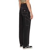 Pantaloni Donna Dickies Ellendale Denim Nero | NonSoloSport