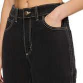 Pantaloni Donna Dickies Ellendale Denim Nero | NonSoloSport