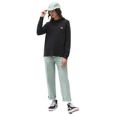 T-Shirt Manica Lunga Donna Dickies Mapleton Nero | NonSoloSport
