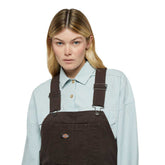 Salopette Donna Dickies Duck Canvas Marrone | NonSoloSport