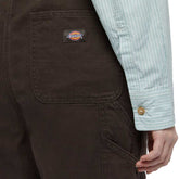Salopette Donna Dickies Duck Canvas Marrone | NonSoloSport