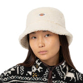 Cappello Donna Dickies Red Chute Bucket Bianco | NonSoloSport