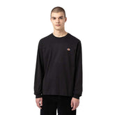 T-Shirt Manica Lunga Uomo Dickies Mapleton Nero | NonSoloSport