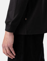 T-Shirt Manica Lunga Uomo Dickies Mapleton Nero | NonSoloSport