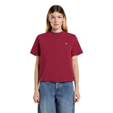 T-shirt Donna Dickies Oakport Boxy Rosso | NonSoloSport