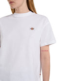 Dickies T-Shirt Boxy Oakport Donna Bianco | NonSoloSport