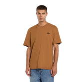 T-Shirt Uomo Dickies Summerdale Marrone | NonSoloSport