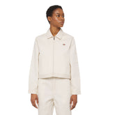 Dickies Giacca Cropped Eisenhower Donna Grigio Spuma | NonSoloSport