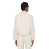 Dickies Giacca Cropped Eisenhower Donna Grigio Spuma | NonSoloSport