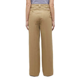 Pantaloni Donna Dickies Work Wide Leg Kaki | NonSoloSport
