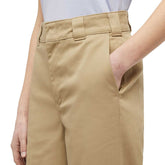 Pantaloni Donna Dickies Work Wide Leg Kaki | NonSoloSport