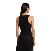 Canotta Donna Dickies A Coste Nero | NonSoloSport