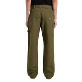 Pantalone Donna Dickies Carpenter Canvas Verde Militareeight | NonSoloSport