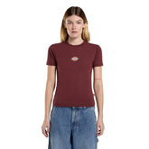 T-shirt Donna Dickies Maple Valley Rosso | NonSoloSport