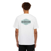 T-Shirt Uomo Dickies Emblem Bianco | NonSoloSport