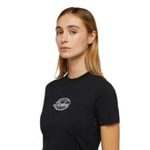 T-Shirt Donna Dickies Globe Nero | NonSoloSport