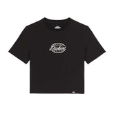 T-Shirt Donna Dickies Globe Nero | NonSoloSport