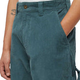 Pantaloni Uomo Dickies Carpenter Corduroy Verde | NonSoloSport