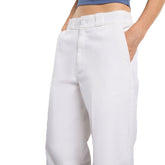 Pantalone Donna Dickies Loose Work 247 Bianco | NonSoloSport