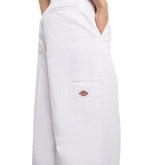 Pantalone Donna Dickies Loose Work 247 Bianco | NonSoloSport