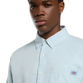Camicia Uomo Dickies Oxford Gallaltin Azzurro | NonSoloSport