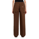 Pantalone Donna Dickies Union Loose Marrone | NonSoloSport