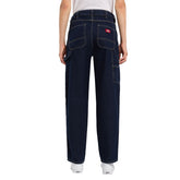 Jeans Donna Dickies Carpenter 993 Tapered Blu Lavato | NonSoloSport