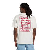 T-Shirt Uomo Dickies Dry Ridge Bianco | NonSoloSport