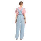 Salopette Donna Dickies Denim Loose Blu | NonSoloSport