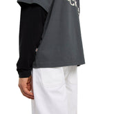 T-Shirt Uomo Dickies Payson 2 in 1 Nero | NonSoloSport