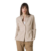 Deha Blazer in Felpa Leggera Donna Beige | NonSoloSport