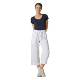Pantalone Donna Deha Lyocell Wide Bianco | NonSoloSport
