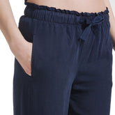 Pantalone Donna Deha Twill Tencel Blu | NonSoloSport