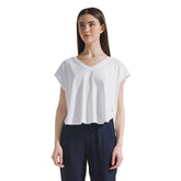 T-Shirt Donna Deha Cotone Bianco | NonSoloSport