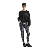 Leggings Donna Deha Allover Grigio | NonSoloSport