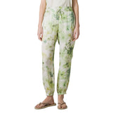 Deha Pantalone in Raso Stampa Donna Verde | NonSoloSport