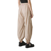 Deha Pantalone Cargo Popeline Donna Beige | NonSoloSport
