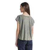 T-Shirt Donna Deha Marmorizzata Grafica Verde | NonSoloSport